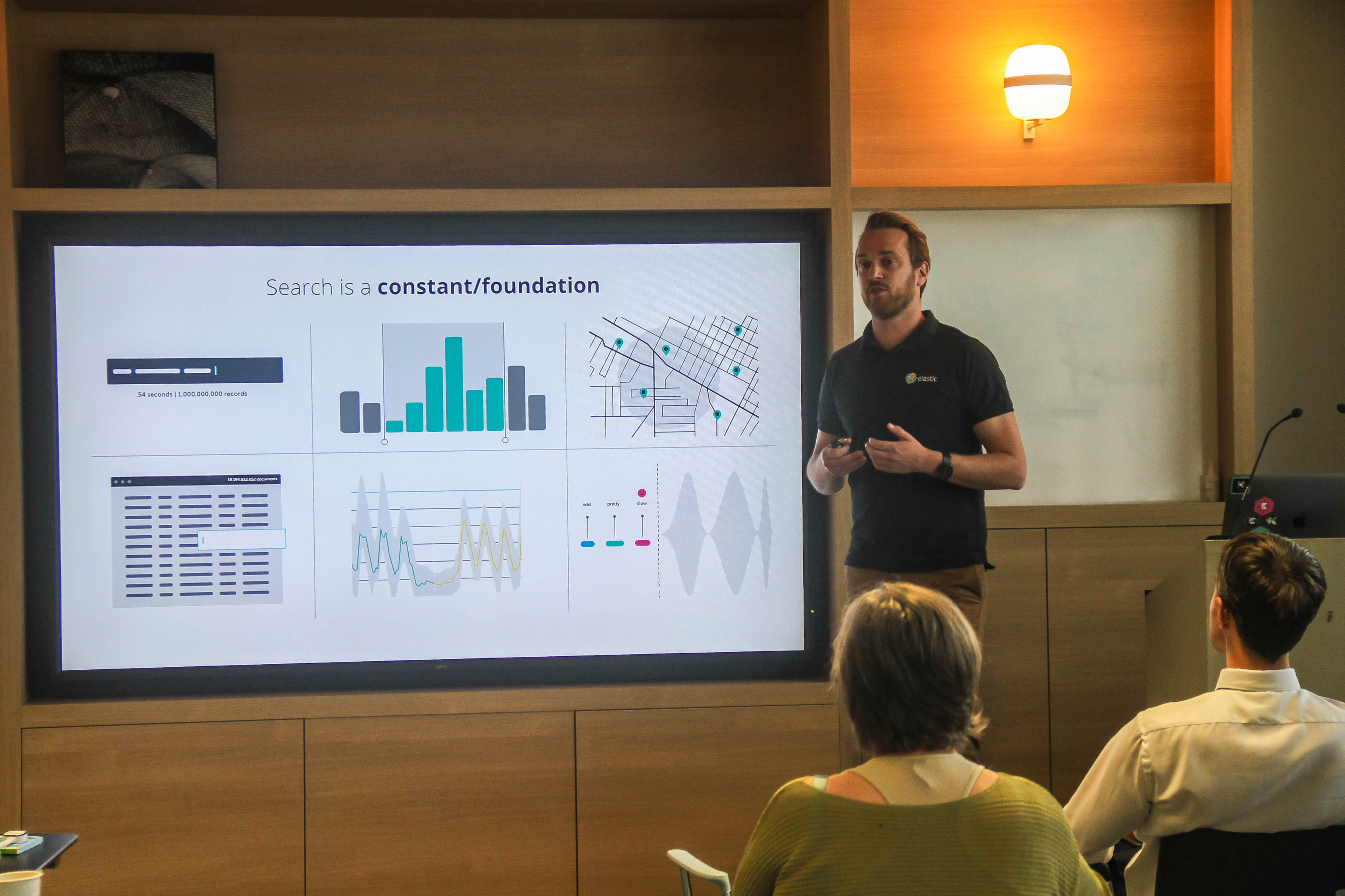 Enterprise search with Elasticsearch: Breakfast session.